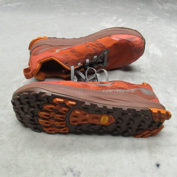 Altra x And Wander Womens 10 Running Shoes Orange Lone Peak 9+ Lightweight Trail - Picture 7 of 16